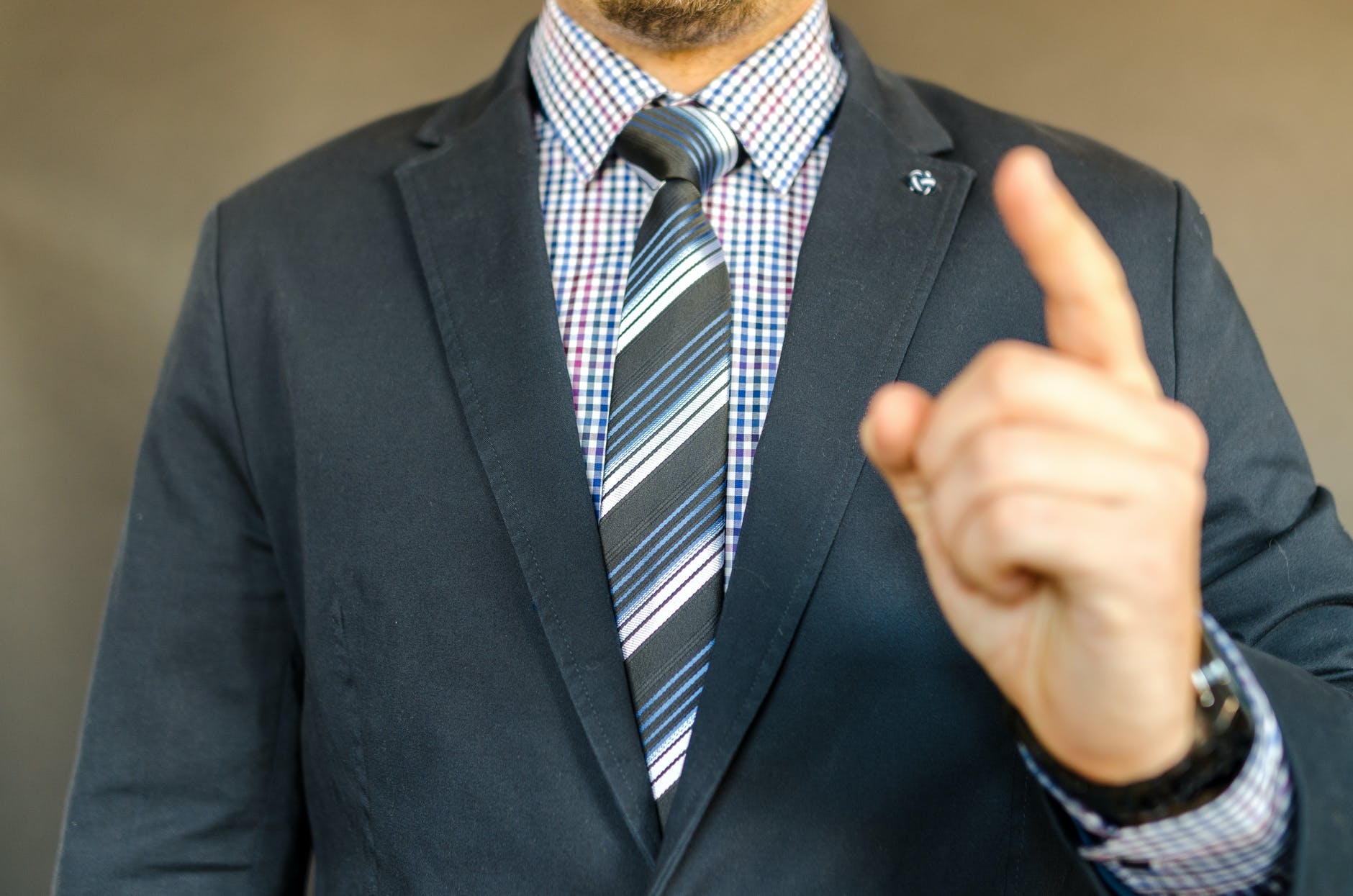 man in suit