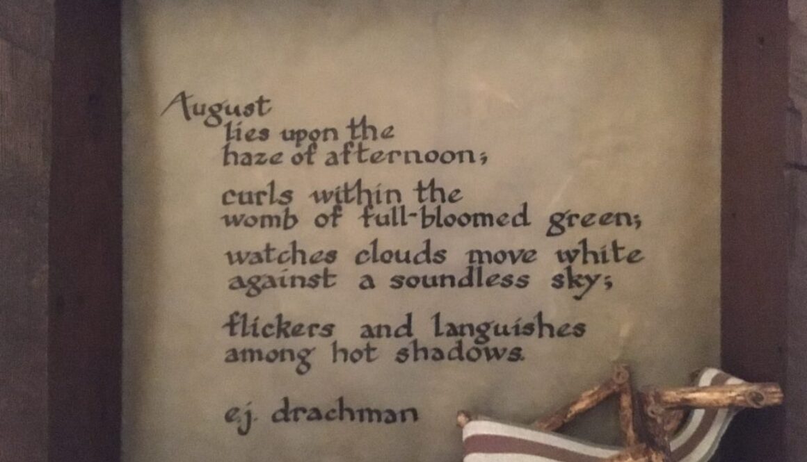 "August" by Elizabeth Johnson Drachman