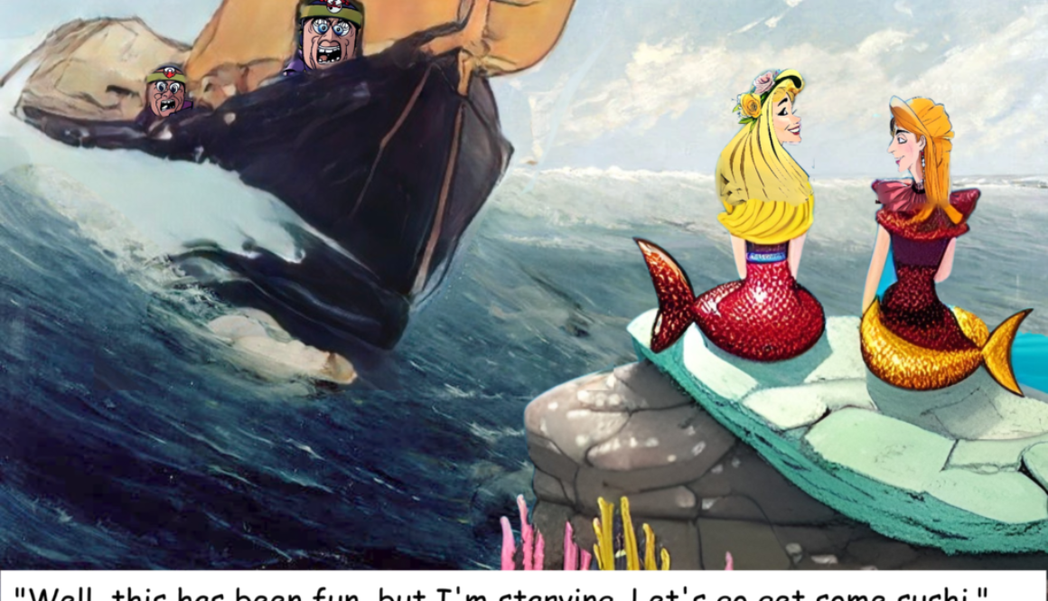 Final final Mermaid cartoon