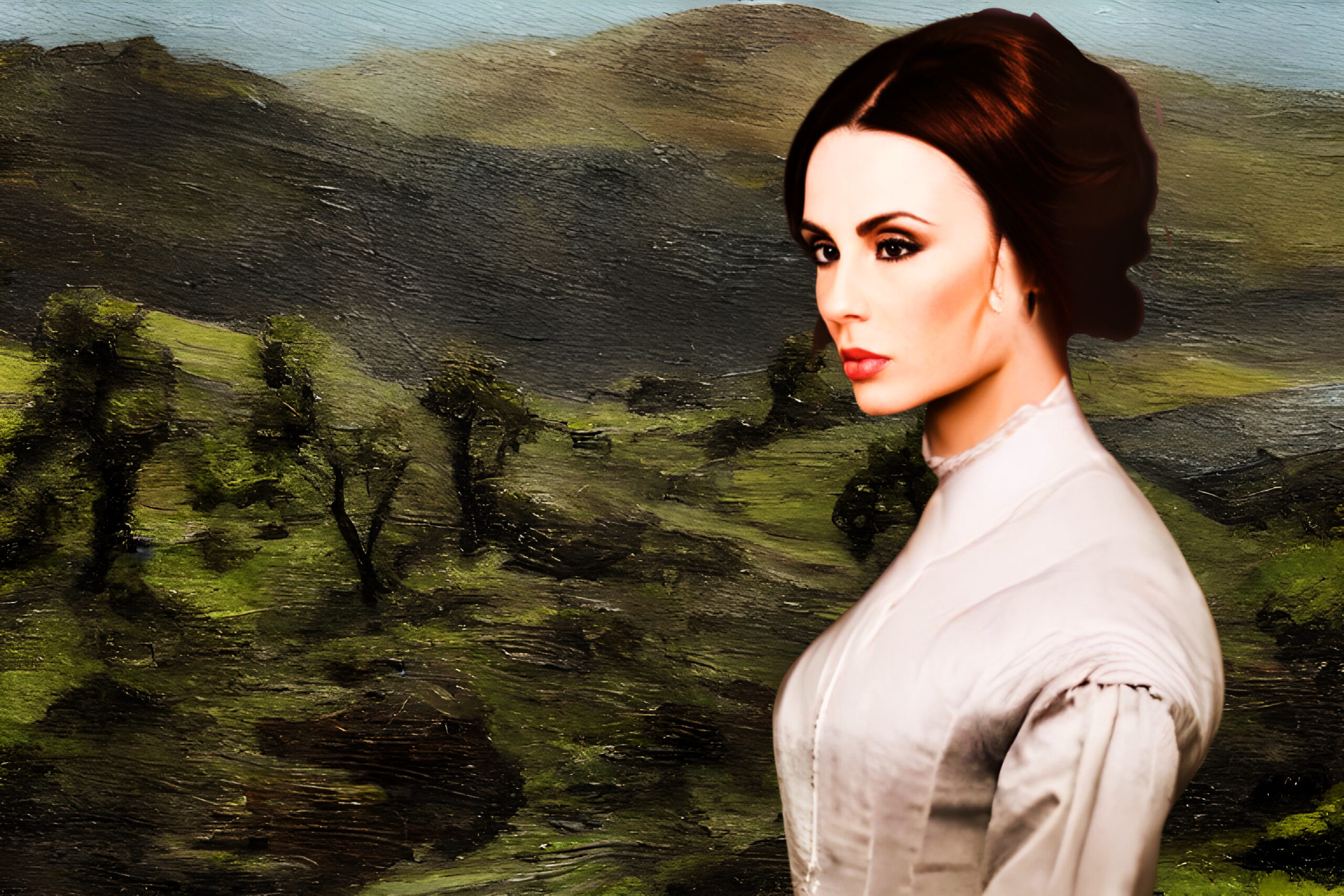 Jane Eyre on the Moors