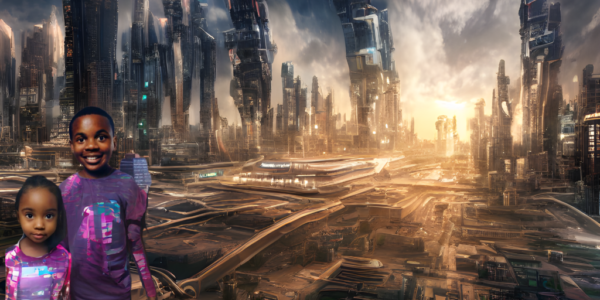 Futuristic city